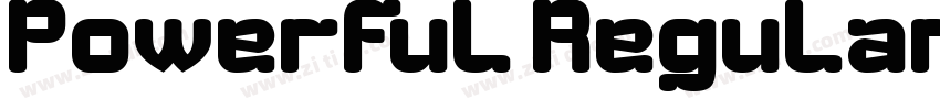 Powerful Regular字体转换 Powerful Regular字体转换
